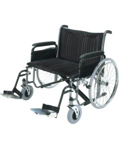 Roma Medical 1473X Heavy Duty Self-Propelled Wheelchair Side View