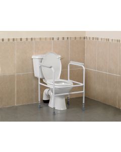 Homecraft Toilet Surround with Floor Fixing Feet