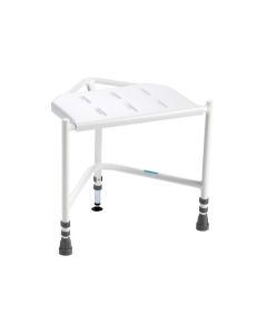 Bringhurst Corner Shower Stool with Tilting Rear Foot - 128