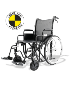 Dash 200 HD Bariatric Crash Tested Self-Propelled Wheelchair