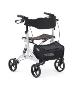 Drive DeVilbiss Suspension Rollator shown alone