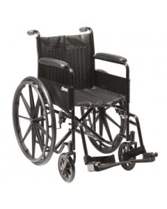 Drive Medical s1 steel self-propelled wheelchair - CS1142SPMAG