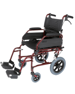 Esteem Alloy Lightweight Folding Transit Wheelchair