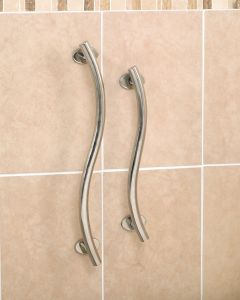 Homecraft Polished Stainless Steel Rails Curved