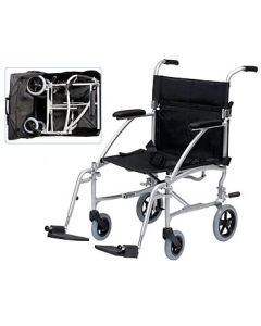 Enigma Spirit Lightweight Folding Travel Wheelchair with Bag