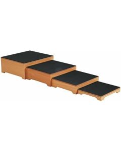 Nesting Wooden Physical Therapy Step Stools