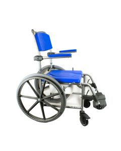 Self Propelled Wheeled Shower Commode Chair