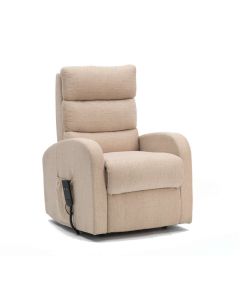 Three Tier Back Fabric Dual Motor Riser Recliner