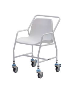 Drive DeVilbiss Tilton Mobile Height-Adjustable Shower Chair (Model 142-2)