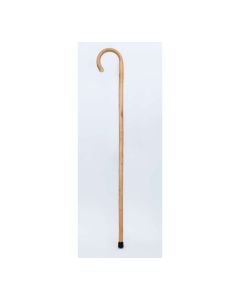 Wooden Walking Stick With Rubber Tip