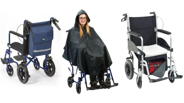 Different types of wheelchair accessories to enhance comfort in wheelchairs
